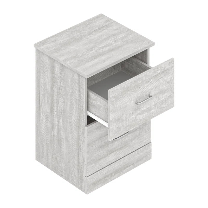 Allyannah 23.6" 2-Drawer Nightstand