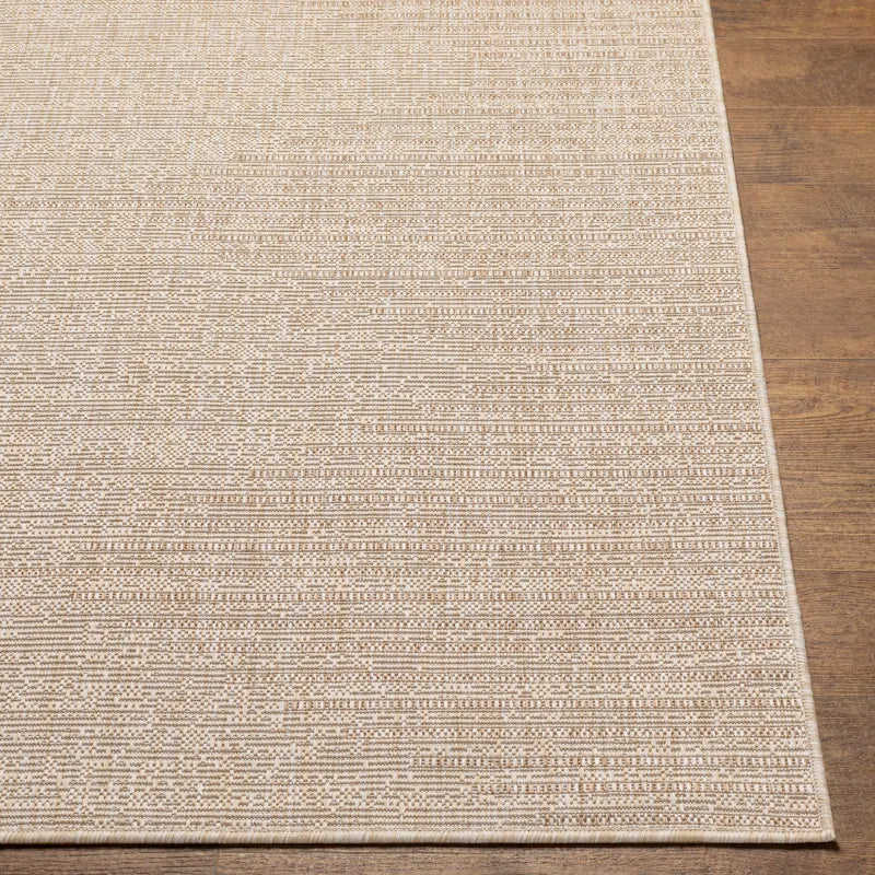 Mendota Geometric Tan Indoor/Outdoor Area Rug