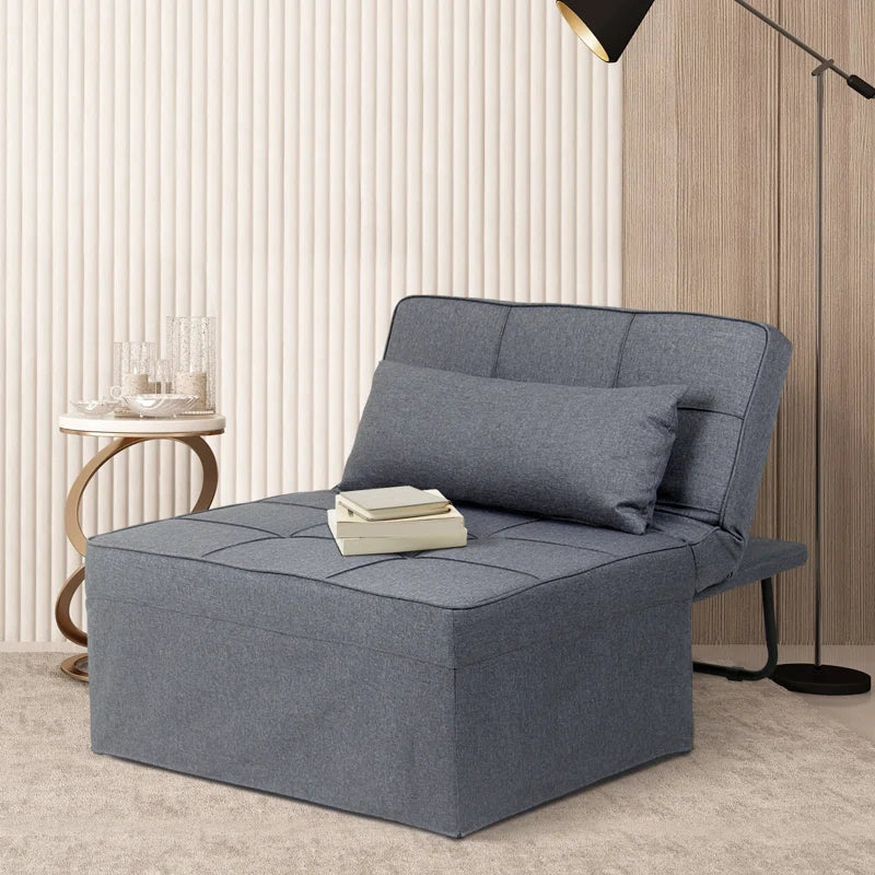 Chaliyah 71" Upholstered Convertible Sleeper Sofa