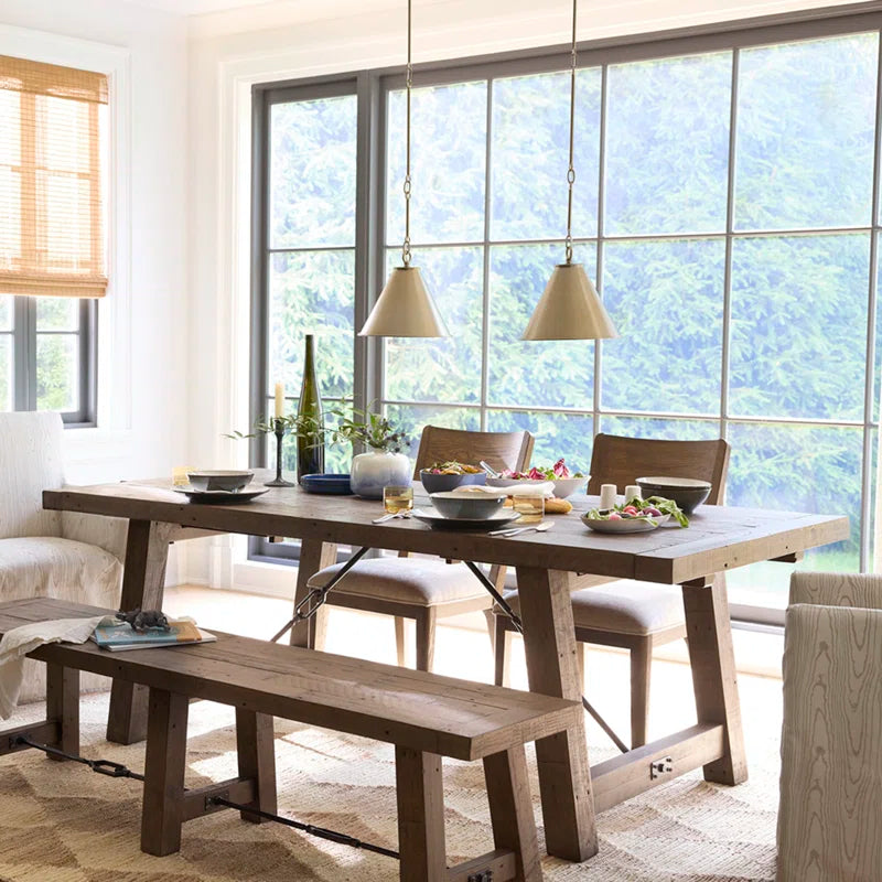 Edelen Solid Wood Bench