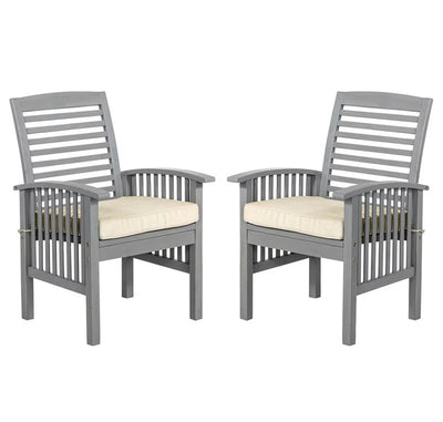 Outdoor Dining Armchair with Cushion