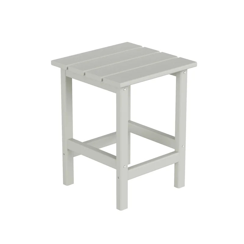 Shavon All Weather Adirondack Outdoor HDPE Side Table