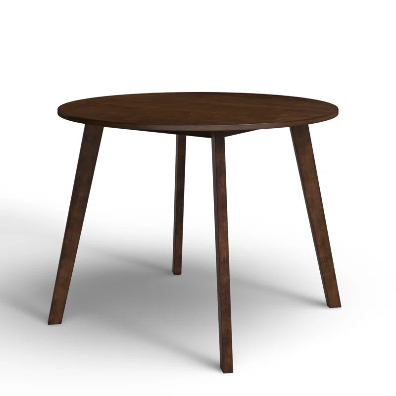 Aquin round Solid Wood Base Dining Table