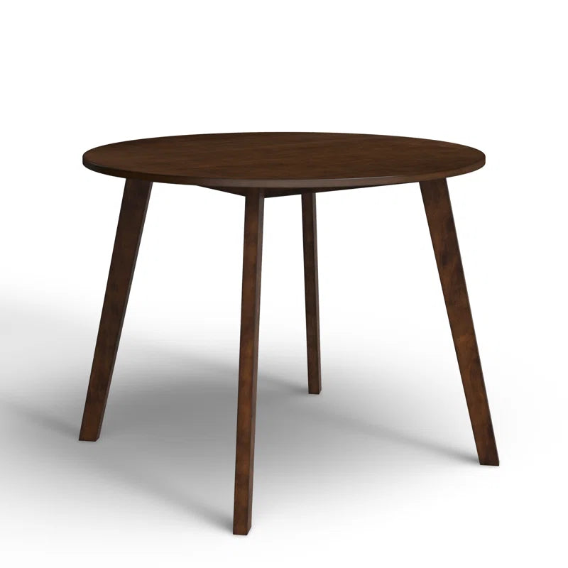 Aquin round Solid Wood Base Dining Table