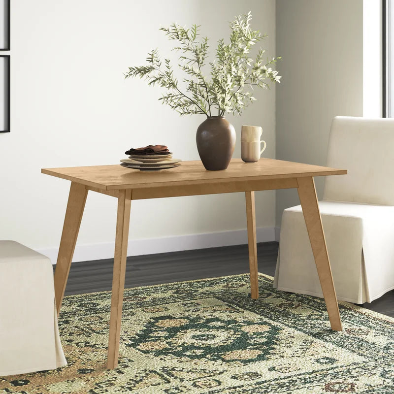 Armad Solid Wood Base Dining Table