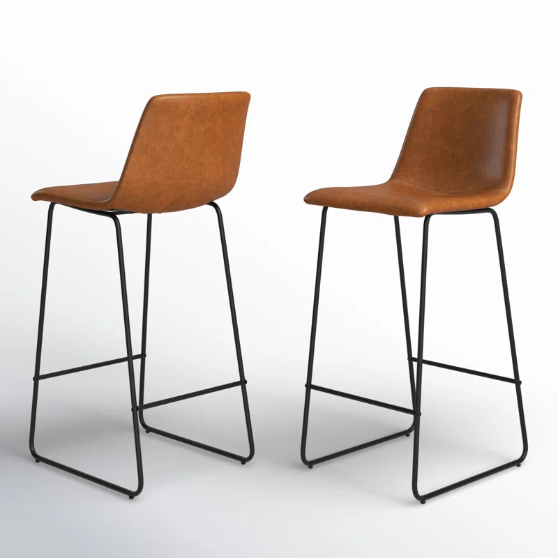 Liekele Upholstered Counter Height Modern Dining Stools