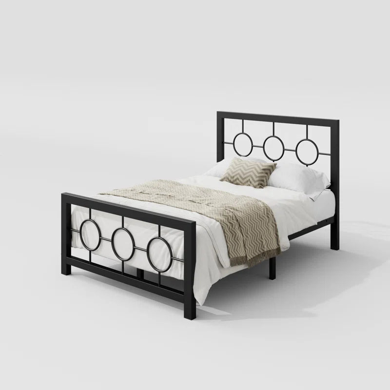 Bloneva Metal Open-Frame Bed