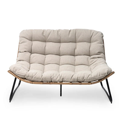 Lelsie 53.15" Wide Patio Loveseat