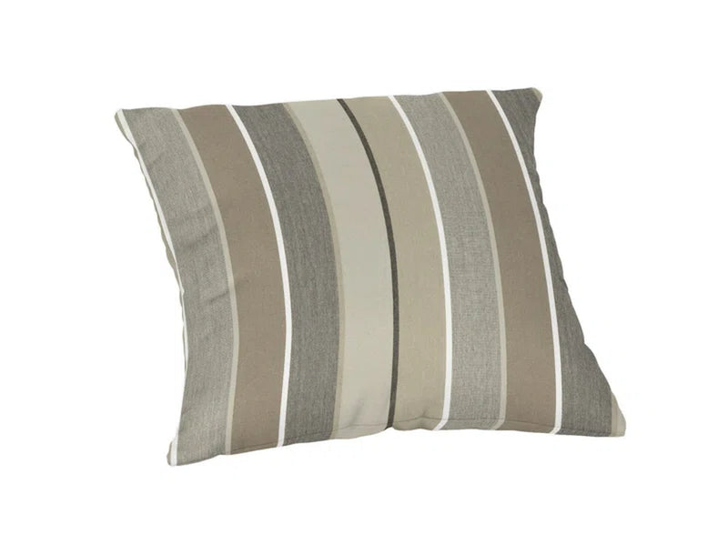 Striped Sunbrella® Indoor/Outdoor Reversible Throw Pillow