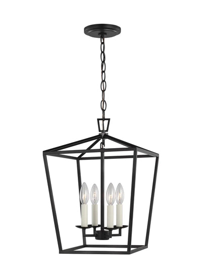 Finnegan 4 - Light Dimmable Lantern Geometric Chandelier