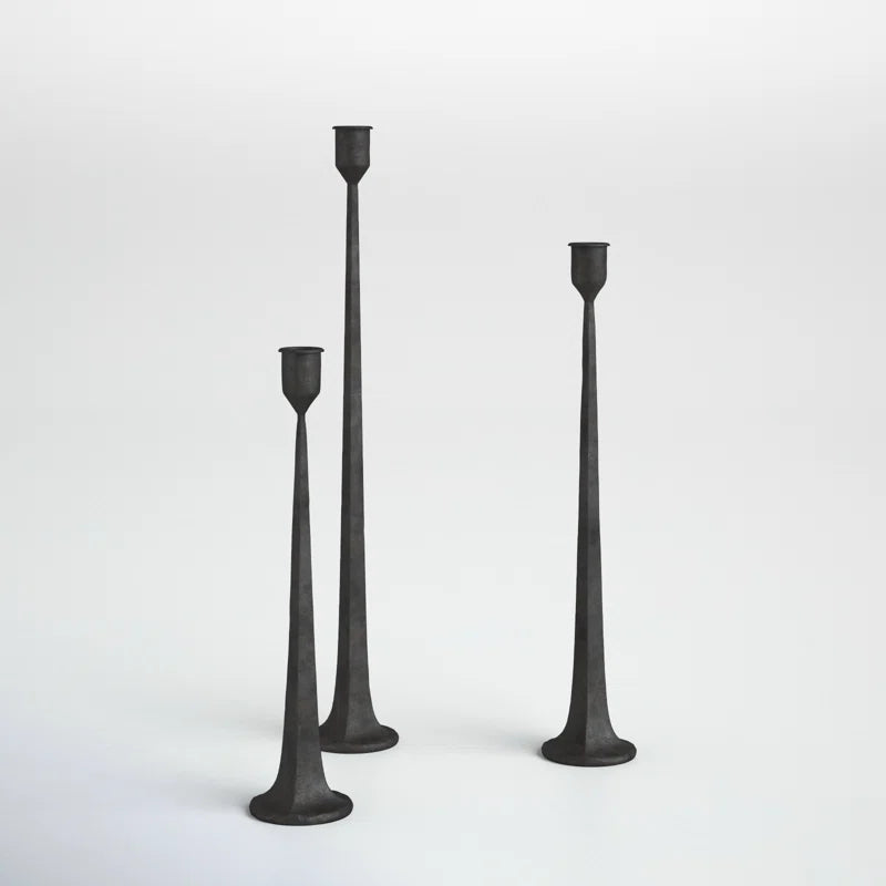 Salah Iron Tabletop Candlestick