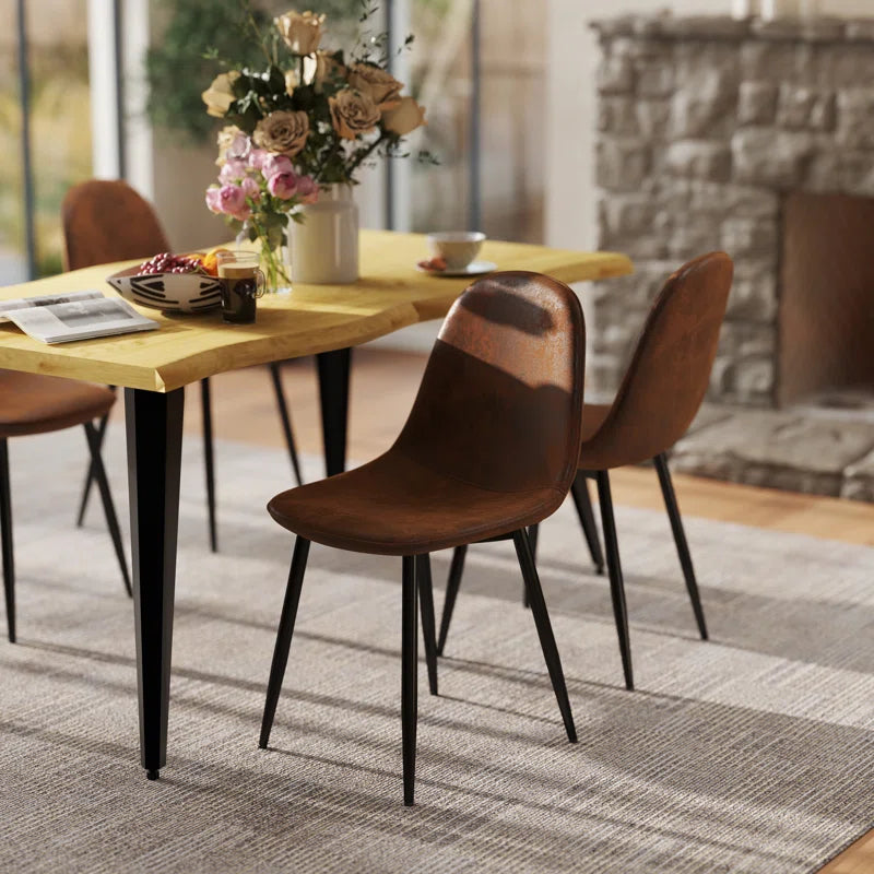 Minehead Upholstered Side Dining Chair for Living Room Kitchen Dining Room