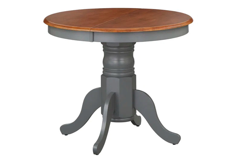 Kaneshiro Extendable Oak Solid Wood Dining Table
