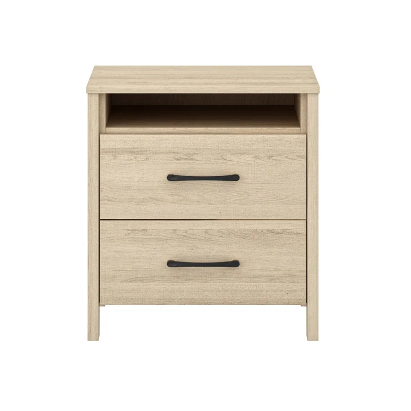 Allysyn 22.7" 2 Drawer Nightstand