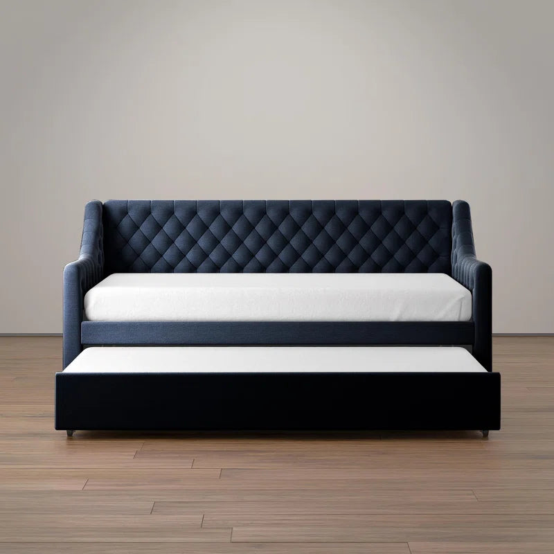 Monarch Hill Ambrosia Upholstered Daybed with Trundle