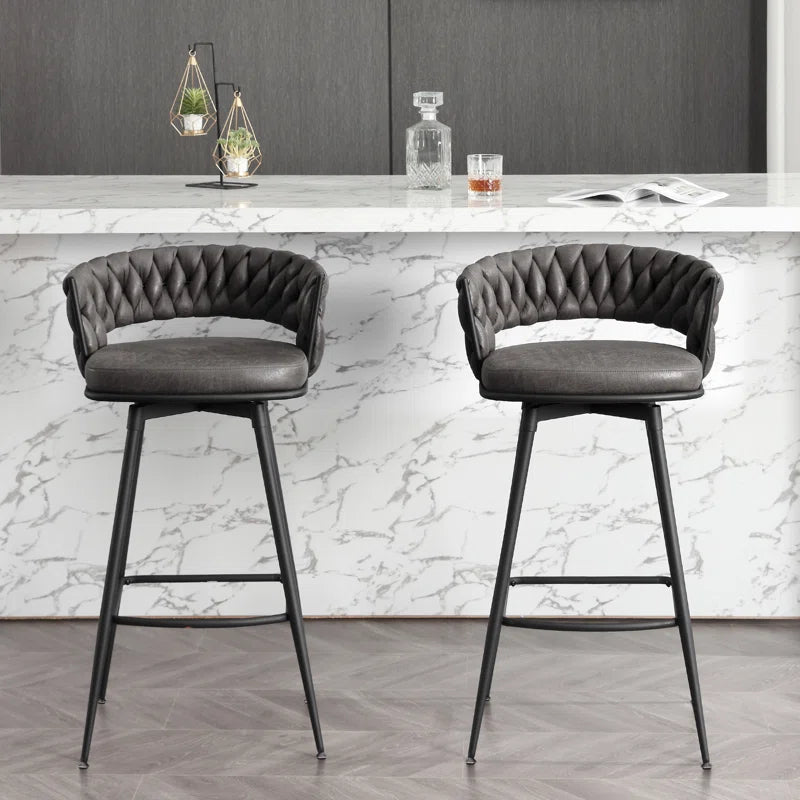 Kymberlynn Swivel Bar Stool