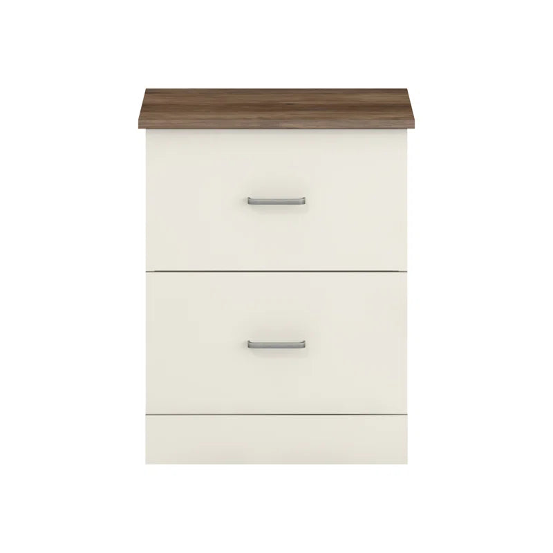 Allyannah 23.6" 2-Drawer Nightstand