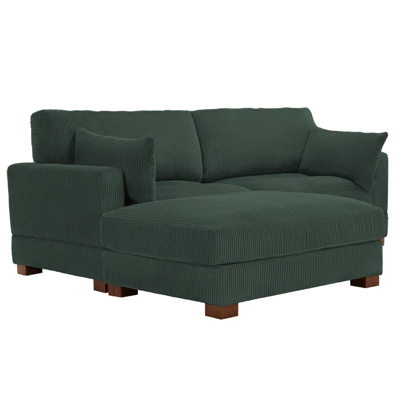 Maelina 3 - Piece Corduroy Sectional