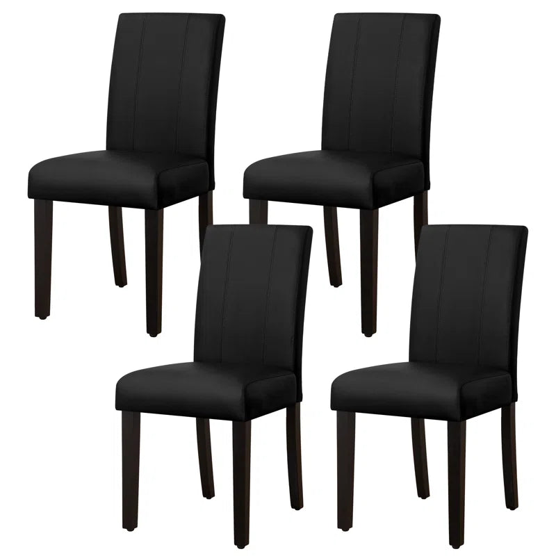 Modern Faux Leather Waterproof Upholstered Dining Chair