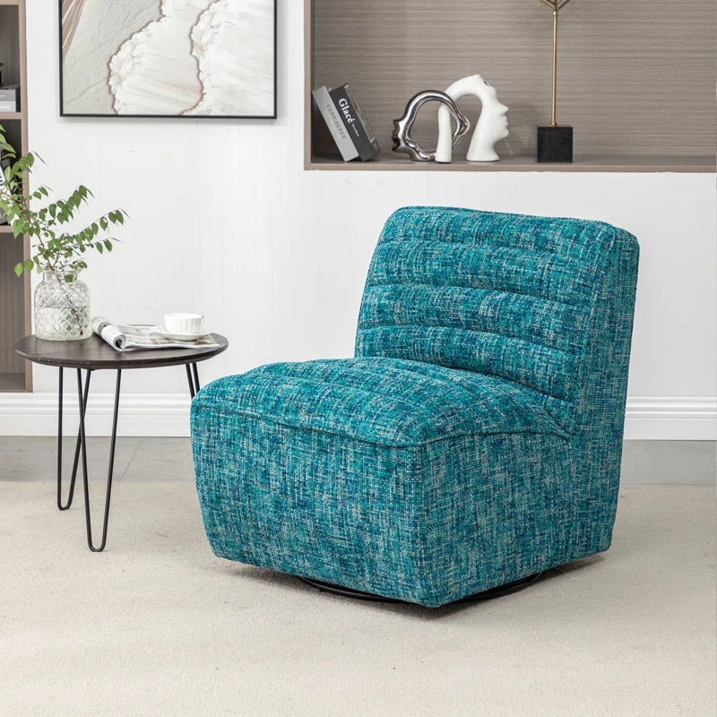 Tufted Swivel Chair