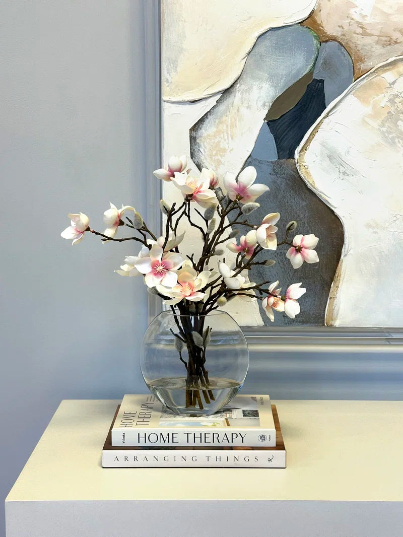 Martelli Modern Butterfly Magnolia Arrangement