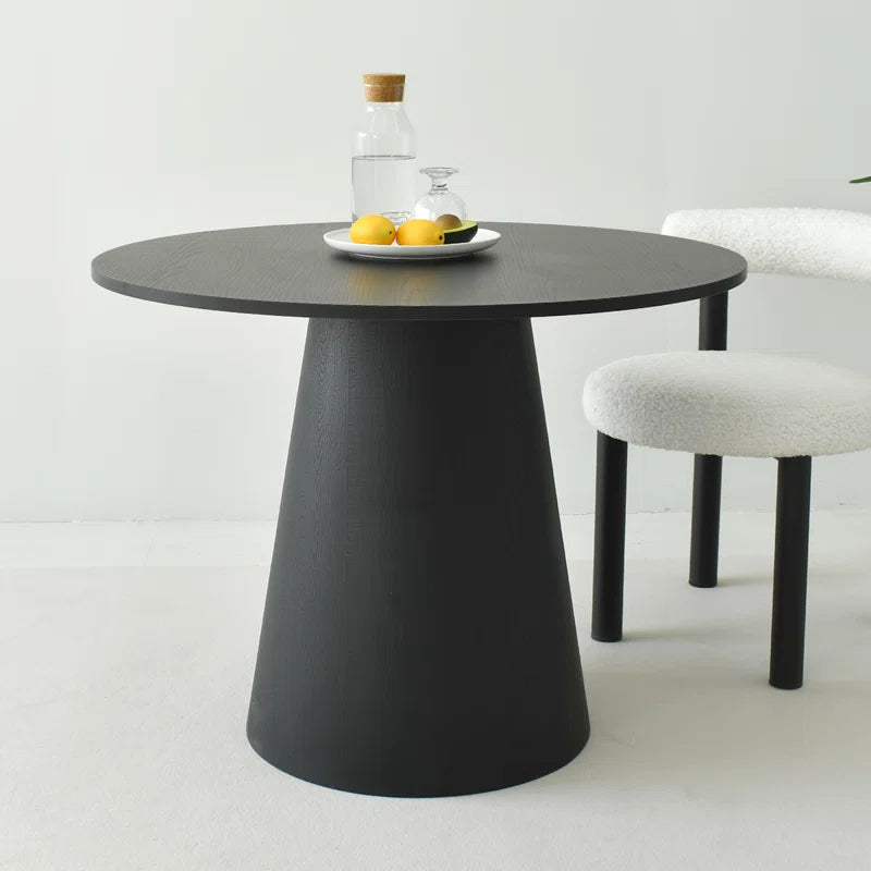 Agne 35" round Pedestal Dining Table