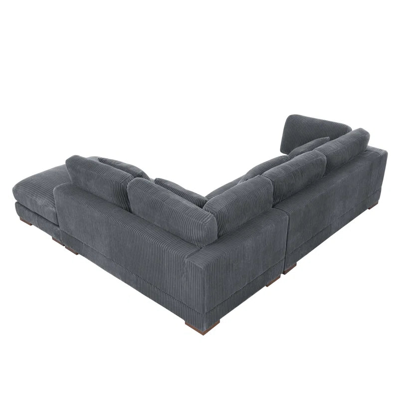 Beeston 3 - Piece Corduroy Sectional