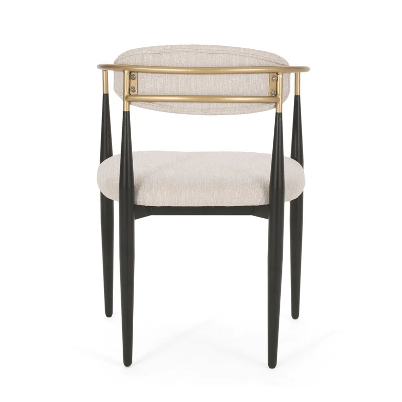 Nayalis Low Back Upholstered Dining Chairs