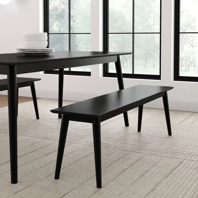 Leaford 58.75" Solid Wood Bench