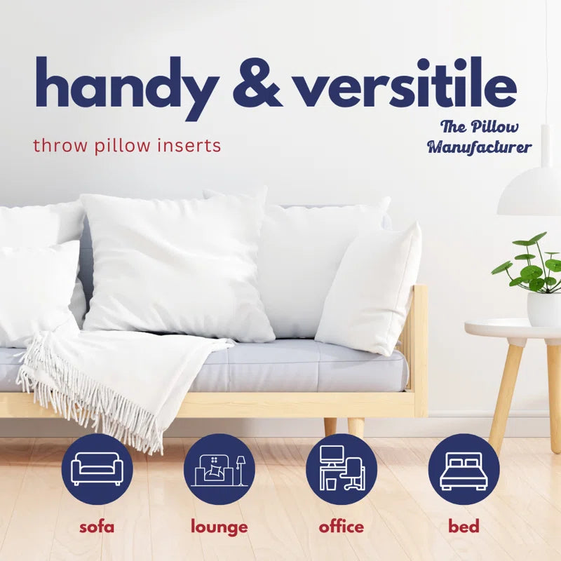Deluxe Reversible Pillow Insert