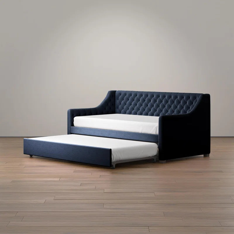 Monarch Hill Ambrosia Upholstered Daybed with Trundle