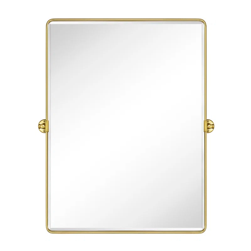 Woodvale Metal Framed Wall Mounted Bathroom / Vanity Mirror
