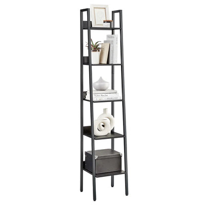 Maurus Steel Ladder Bookcase, Bookself for Home Office
