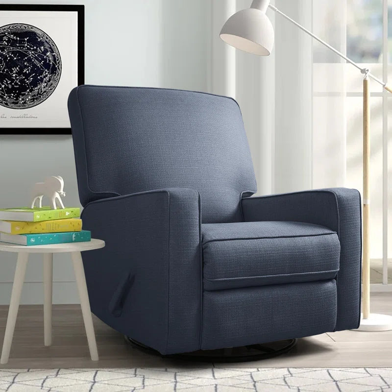 Saidee Manual Swivel Rocker Recliner Chair, Large Glider Recliner, High Back, Deep Seat