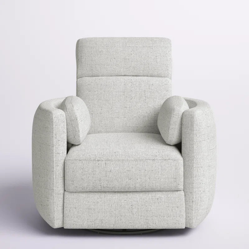 Jelissa 40" Wide Swivel Glider Power Recliner