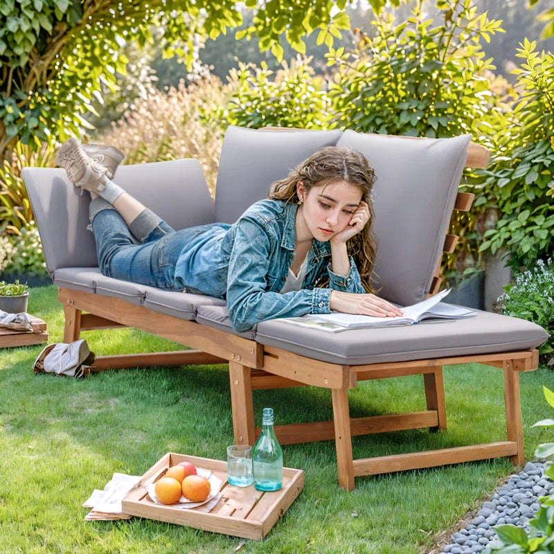 Kenessa 77.9" Wide Outdoor Straight Patio Sofa with Cushions
