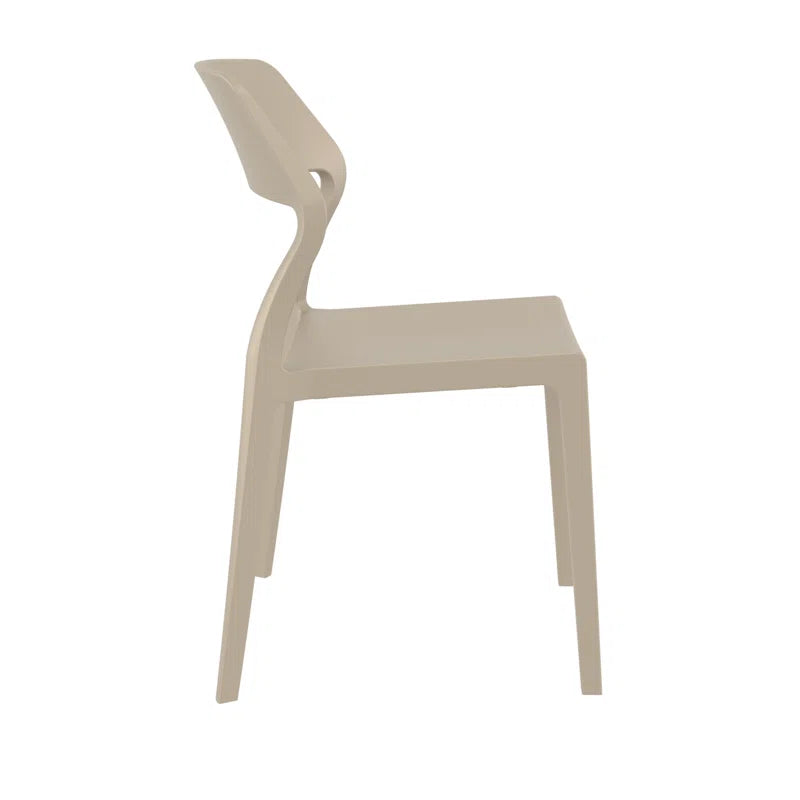 Farrah Outdoor Stacking Dining Side Chair