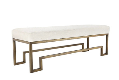 Davlin Polyester Blend Upholstered Bench