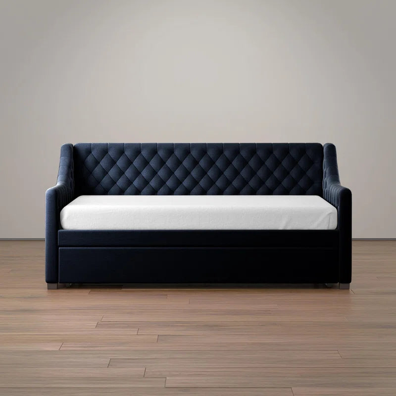Monarch Hill Ambrosia Upholstered Daybed with Trundle