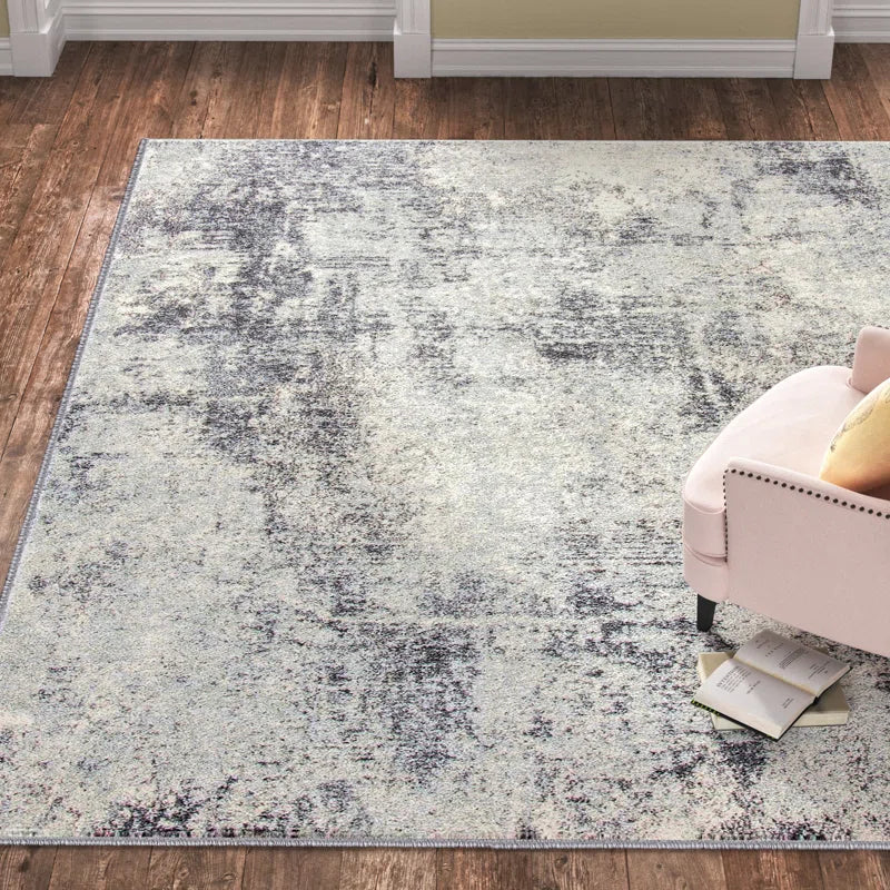 Tyra Ivory/Gray Area Rug
