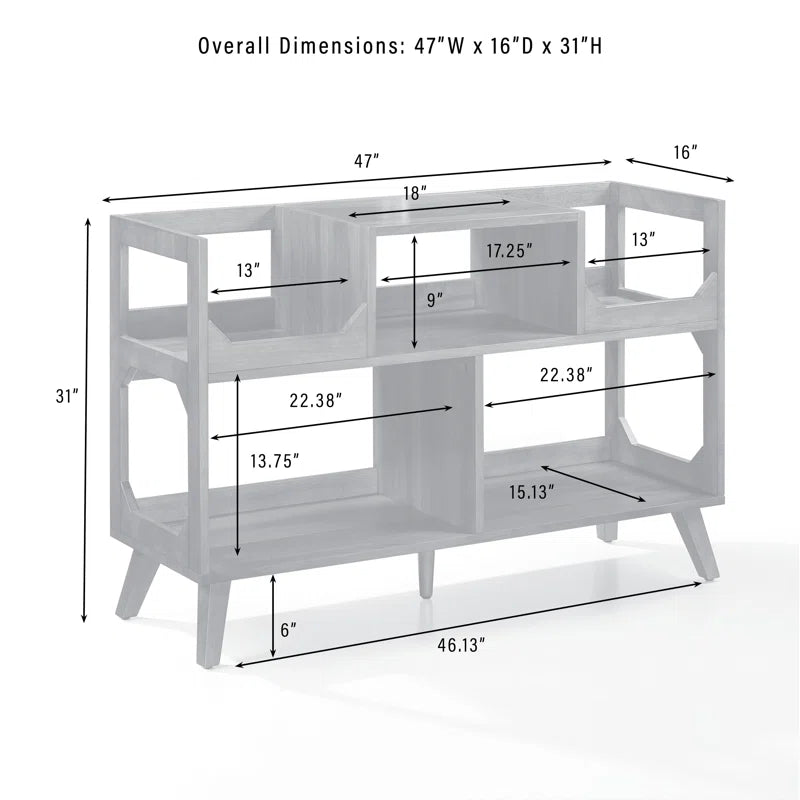 Asheville Large Record Storage Console