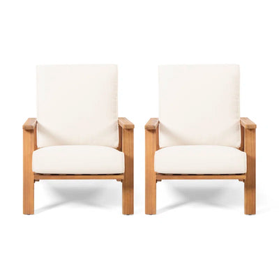 Isham Patio Chair with Cushions