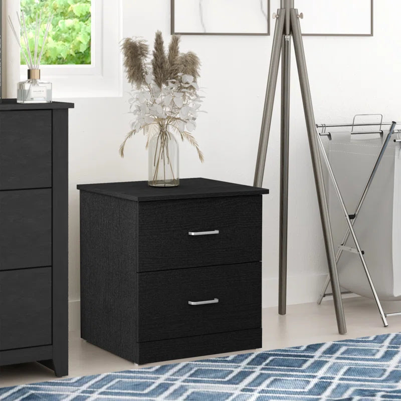 Allyannah 2 Drawer Nightstand (Set of 2)