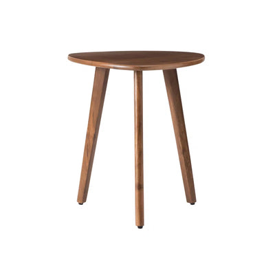 Azori Solid Wood 3 Legs End Table