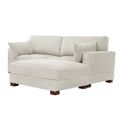 Maelina 3 - Piece Corduroy Sectional