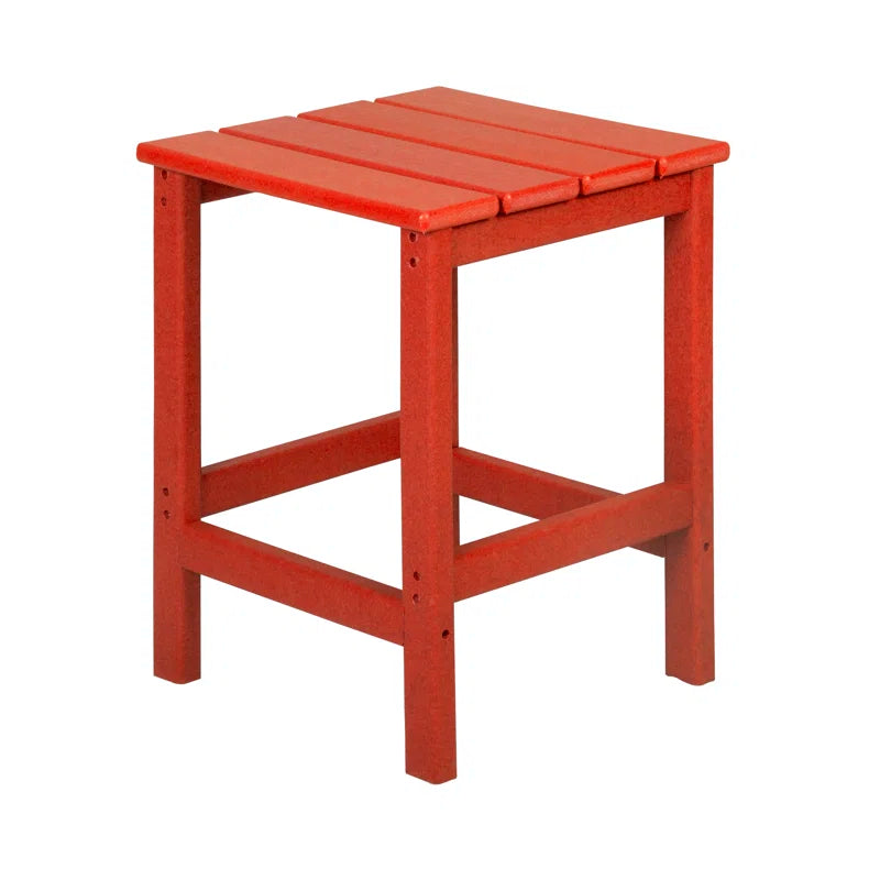 Shavon All Weather Adirondack Outdoor HDPE Side Table