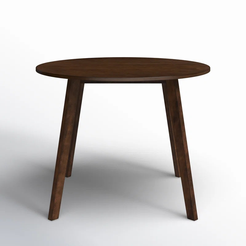 Aquin round Solid Wood Base Dining Table