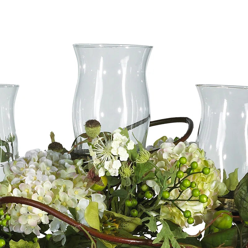 Hydrangea Candelabrum Arrangement in Free-Standing
