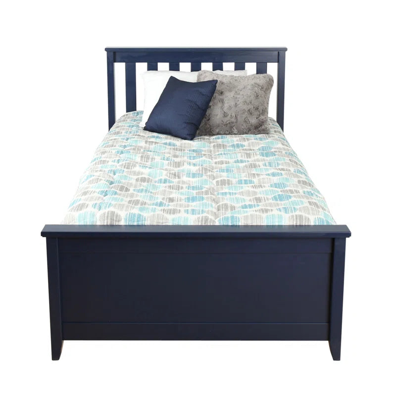 Boling Twin Solid Wood Platform Bed with Trundle by