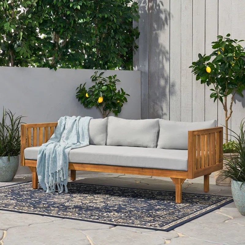 Outdoor Patio Daybed with Cushions